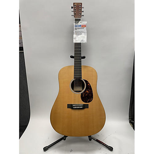 Martin Used Martin Custom X Series Natural Acoustic Electric Guitar Natural