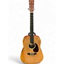 Used Martin Custom X Series Natural Acoustic Guitar Natural