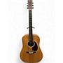 Used Martin Custom X Series Natural Acoustic Guitar Natural