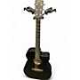 Used Martin Custom x series  Black Acoustic Electric Guitar Black