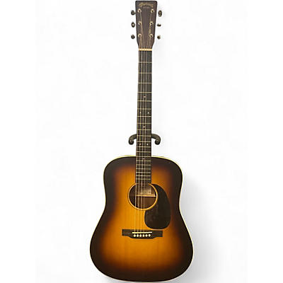 Used Martin D-10E Road Series 2 Color Sunburst Acoustic Electric Guitar