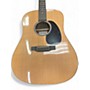 Used Martin D-13E-01 Natural Acoustic Electric Guitar Natural