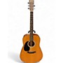 Used Martin D-18 LEFT HANDED Natural Acoustic Guitar Natural