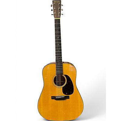 Used Martin D-18 Natural Acoustic Guitar