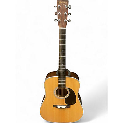 Martin Used Martin D-28 Natural Acoustic Electric Guitar