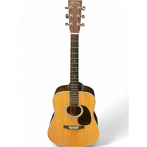 Martin Used Martin D-28 Natural Acoustic Electric Guitar Natural