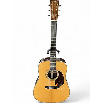 Used Martin D-28E Modern Deluxe Natural Acoustic Electric Guitar