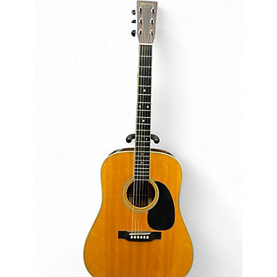 Used Martin D-35E Retro Natural Acoustic Electric Guitar