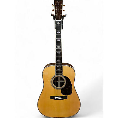 Martin Used Martin D-45 Natural Acoustic Electric Guitar