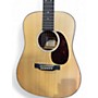Used Martin D JR 10 Natural Acoustic Electric Guitar Natural