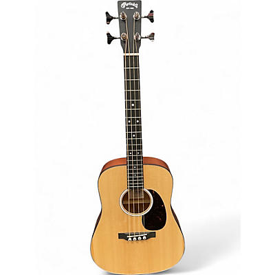 Used Martin D JR BASS Natural Acoustic Bass Guitar