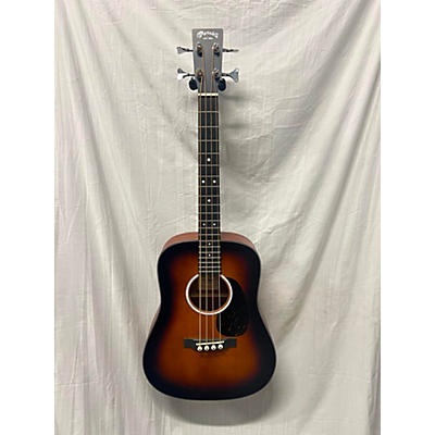 Martin Used Martin D Jr 10 BASS 3 Tone Sunburst Acoustic Bass Guitar