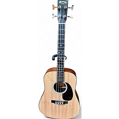 Used Martin D Jr Bass Natural Acoustic Bass Guitar