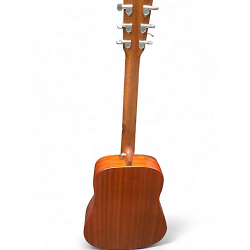 Used Martin D Jr E Natural Acoustic Electric Guitar Natural