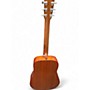 Used Martin D Jr E Natural Acoustic Electric Guitar Natural