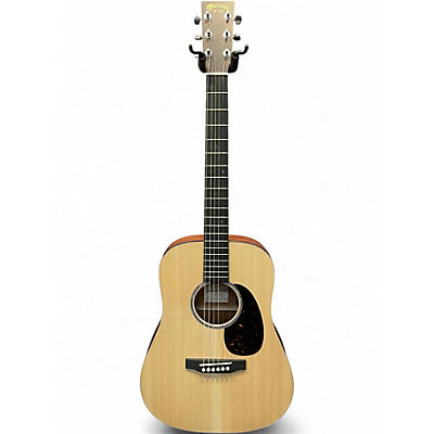 Used Martin D Jr E Natural Acoustic Electric Guitar