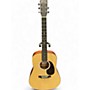 Used Martin D Jr Natural Acoustic Guitar Natural