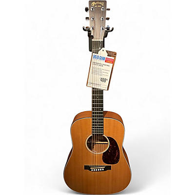 Used Martin D Jr Natural Acoustic Guitar