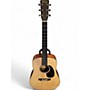 Used Martin D Jr Natural Acoustic Guitar Natural