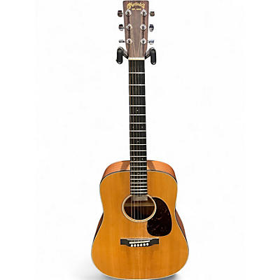 Used Martin D Jr Natural Acoustic Guitar