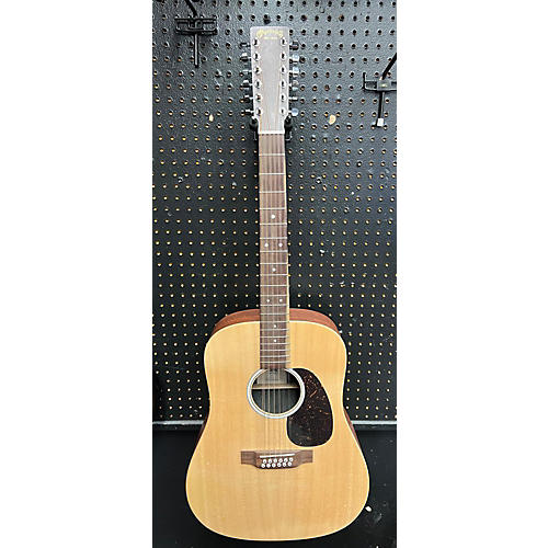 Martin Used Martin D-X2 Natural 12 String Acoustic Electric Guitar Natural