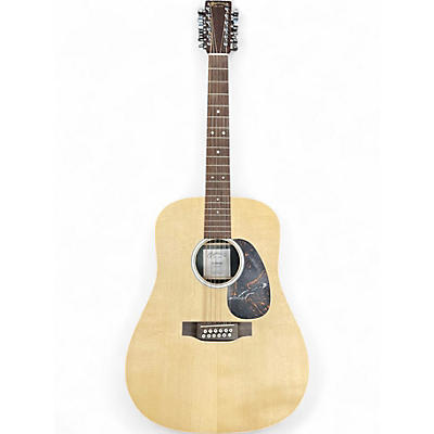Used Martin D-X2 Natural 12 String Acoustic Electric Guitar