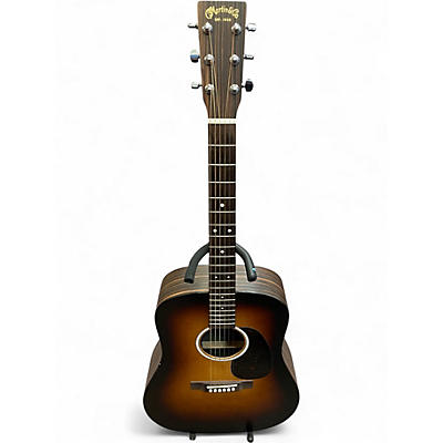 Used Martin D-X2E 2 Color Sunburst Acoustic Electric Guitar