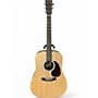 Used Martin D-X2E Billy Strings Natural Acoustic Electric Guitar Natural