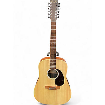 Martin Used Martin D-X2E Natural 12 String Acoustic Guitar