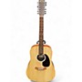 Used Martin Used Martin D-X2E Natural 12 String Acoustic Guitar Natural