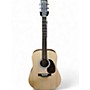 Used Martin D-X2E Natural Acoustic Electric Guitar Natural