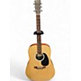Used Martin D-X2E Natural Acoustic Electric Guitar Natural