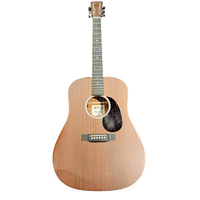 Martin Used Martin D10E Natural Acoustic Electric Guitar