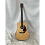 Used Martin Used Martin D10E Natural Acoustic Electric Guitar Natural