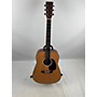 Used Martin Used Martin D10E Natural Acoustic Electric Guitar Natural