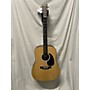 Used Martin Used Martin D10E Natural Acoustic Electric Guitar Natural