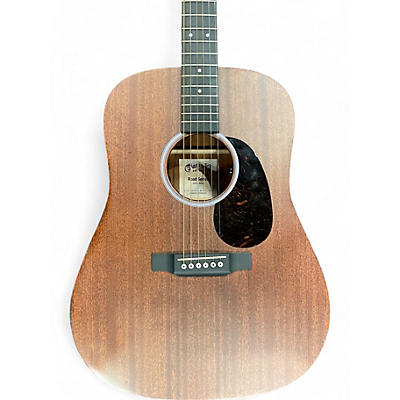 Martin Used Martin D10E Natural Acoustic Electric Guitar