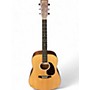 Used Martin D10E Natural Acoustic Electric Guitar Natural