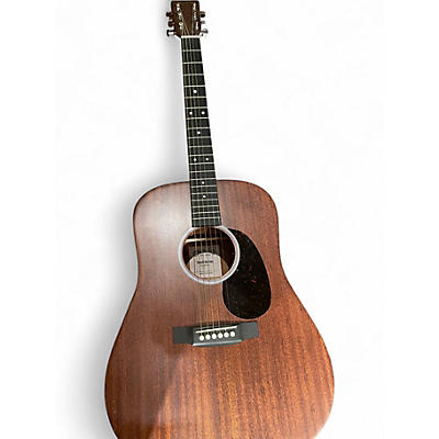 Used Martin D10E Natural Acoustic Electric Guitar