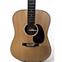 Used Martin D10E Natural Acoustic Electric Guitar Natural