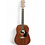 Used Martin D10E Natural Acoustic Electric Guitar Natural