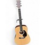 Used Martin D10E Natural Acoustic Electric Guitar Natural