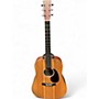 Used Martin D10E Natural Acoustic Electric Guitar Natural