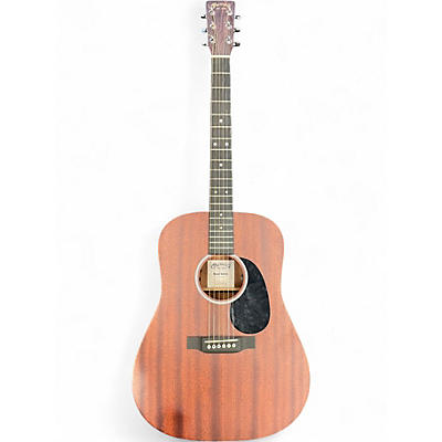 Used Martin D10E Natural Acoustic Electric Guitar