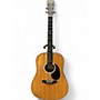 Used Martin D10E Natural Acoustic Electric Guitar Natural