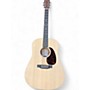 Used Martin D10E Natural Acoustic Electric Guitar Natural