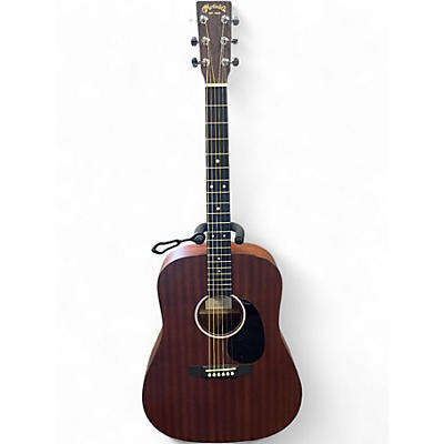 Used Martin D10E ROAD SERIES Brown Acoustic Guitar