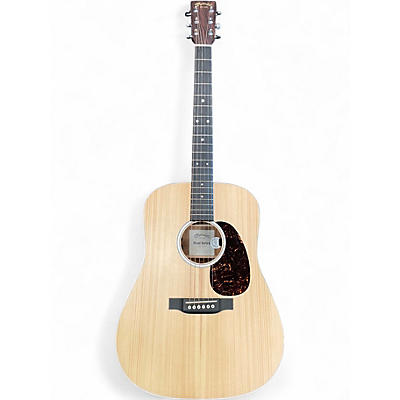 Used Martin D10E Road Series Natural Acoustic Electric Guitar