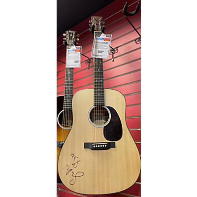 Martin Used Martin D10e Natural Acoustic Electric Guitar