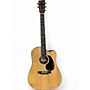 Used Martin D11E Natural Acoustic Electric Guitar Natural